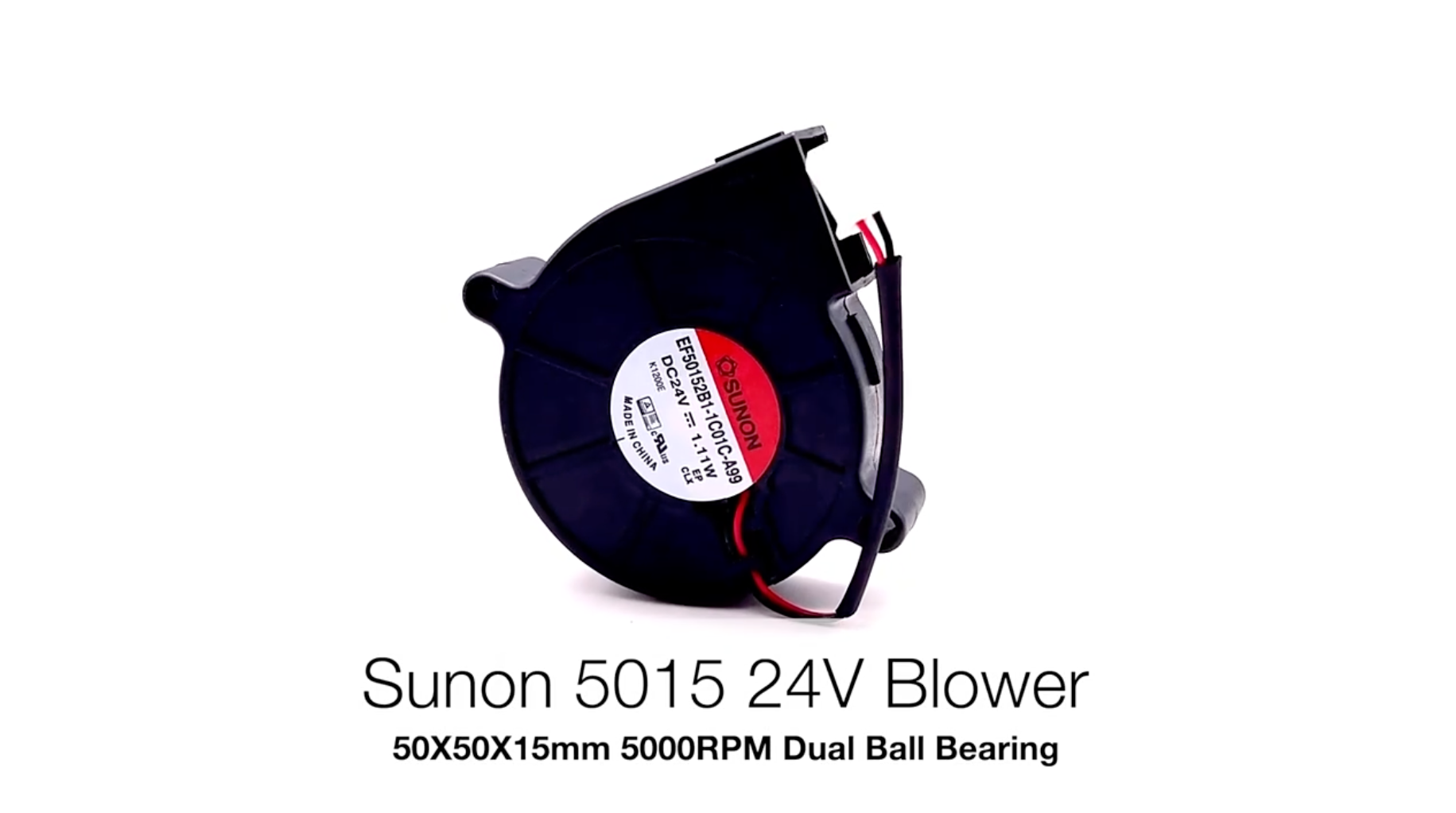 24V Genuine Sunon 5015 Radial Fan for 3D Printers Sunon ef50152b1